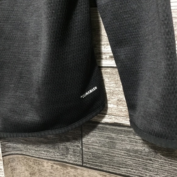 Adidas Climawarm Hoodie Men’s S Black Brand With The Three Stripes Lightweight - Picture 7 of 10